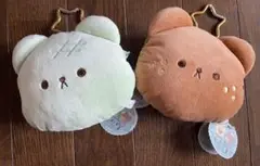 新品　くまくまベーカリー　リール付きパスポーチ　2種　未使用　プライズ品