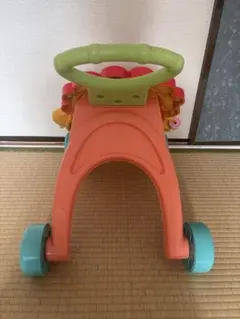 カラフル 手押し車 おもちゃ[直接取り引きは700円です]のサムネイル