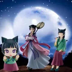 新品未開封3点 薬屋のひとりごと 猫猫 月精 フィギュア