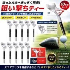 MELE:LINKS 10° PLUS ゴルフティー 10本入り 2箱セット