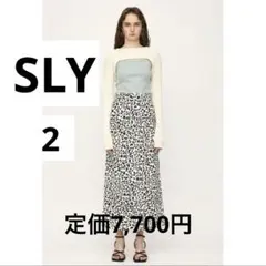 【極美品】SLY A-LINE BELT POCKET ロングスカート 2のサムネイル