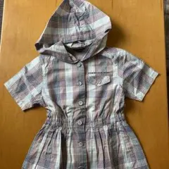 子供用フード付き半袖ワンピース コムサデモード(120)のサムネイル