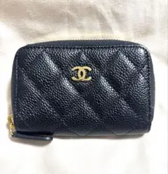 ⭐︎CHANEL⭐︎キャビアスキン コインケース カードケース ブラック