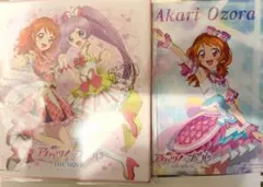 アイカツ プリパラ 色紙 ムビチケ特典 ブロマイド あかり らぁら