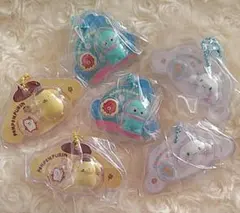 【匿名配送】サンリオ　パッケージチャーム＆チョコボーロ　まとめ売り