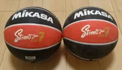 【2個セット】MIKASA ミカサ バスケットボール 7号球 StreetJamのサムネイル