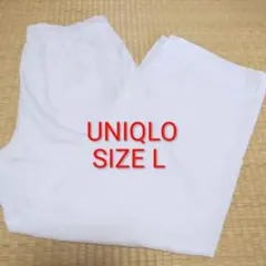 UNIQLO　ユニクロ　デニムパンツ　ジーンズ　白　ホワイト　L