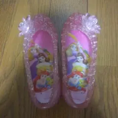 ディズニープリンセス ピンク キッズシューズ