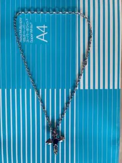 極美品　定価3800円 十字架　クロスネックレス　ロザリオ　男女兼用 ネックレス