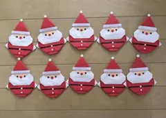 折り紙　サンタ　サンタクロース　クリスマス　冬　数量、色変更できます(^^)