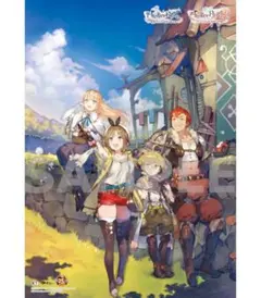未飾り品 ライザのアトリエ ライザ B2 BIG布タペストリーfammys特典 ライザのアトリエ3 fammys限定特典 ライザ B2 BIG 布タペストリー