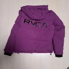 RVCA パープル ダウンジャケット