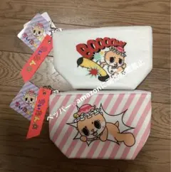 ちぃたん　ポーチ　二個セット　ピンクのサムネイル