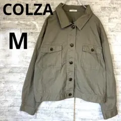 [COLZA ]ミリタリージャケット オリーブ色　サイズM