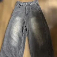 完売品　ワイドデニムパンツのサムネイル