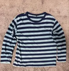 古着 ボーダー ロンT カットソー