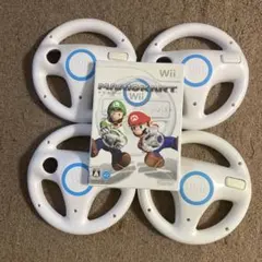 マリオカートWii★Wiiハンドル 4個★セット