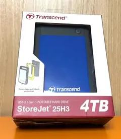 Transcend ポータブルHDD StoreJet 25H3 4TB