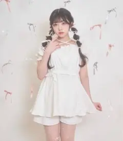 Honey Cinnamon コットンレースセットアップ