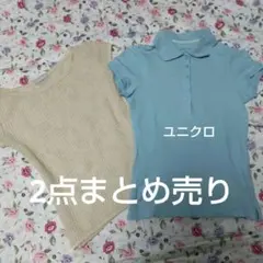 ユニクロ水色 ポロシャツ サイズS