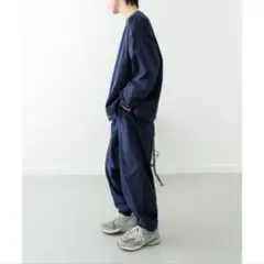 【美品】ITEMS URBAN RESEARCH セットアップ ネイビー M