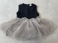 ベビー服（チュチュドレス・トップス）　80cm バースデー　プティマイン　西松屋