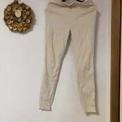 UNIQLO ヒートテック レギンスパンツ ベージュ M