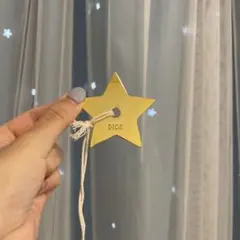 【非売品】DIOR ディオール スター チャーム ノベルティ ゴールド 星