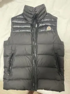 MONCLER 希少 ダウンベスト フード付き ブラック XXL - メルカリ