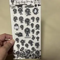 黒ミャクミャクプニプニシール❣️