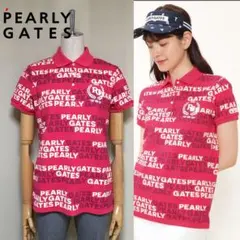 極美品◇パーリーゲイツ 定価2.1万 ドライマスター 半袖ポロシャツ サイズ1