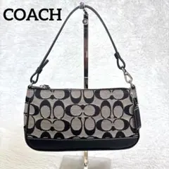 美品✨COACH コーチ シグネチャー ハンドバッグ ワンショルダー 34546