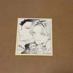 ギヴン展ENCORE 入場特典　色紙　鹿島柊 八木玄純 しずらぎ