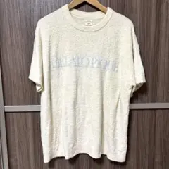 【美品】ロゴ入り ルームウェア 半袖 ジェラートピケ