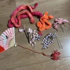 和装髪飾りセット 多様なデザイン