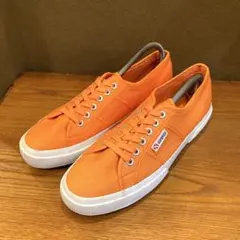 " SUPERGA " サーモンオレンジ‼️ 極美品⭕️ サイズ：４２（〜２７cm）のサムネイル