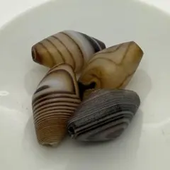 10618_アゲート ソロバン 14 x 23mm 4粒