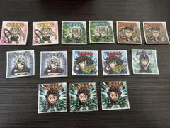 最終値下！鬼滅の刃マンチョコ 無限城編７種類１４枚セット