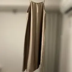beams キャミワンピース ロング丈
