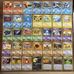 【匿名配送】ポケモンカード　旧裏　neo めざめる伝説　35枚　セミコンプリート