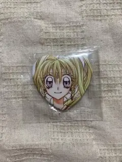 種村有菜 30周年記念展 くじ D賞 ハート缶バッジ 神風怪盗ジャンヌ
