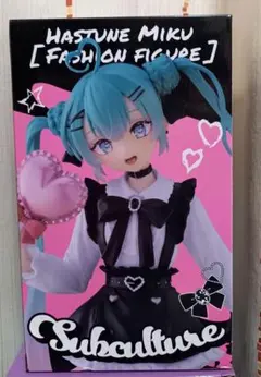 初音ミク Fashion フィギュア Subculture タイクレ限定 セット 初音ミク Fashion フィギュア Subculture タイクレ限定 タイトー