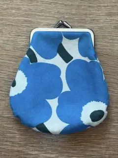 がま口ポーチ マリメッコ