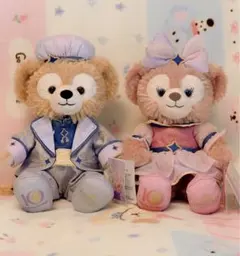 専用　上海ディズニー　10周年　ダッフィー&シェリーメイ　ぬいぐるみSS
