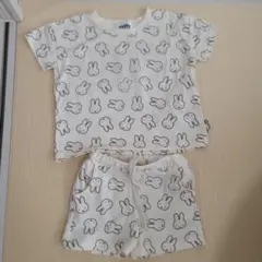miffy Tシャツとショートパンツセット 100
