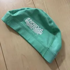 CENTRAL SPORTS 水泳帽 緑帽子