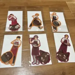 ハイキュー!! 明治 オリジナルステッカー 6種6枚セット - メルカリ