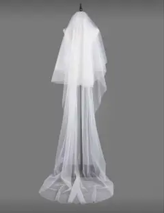 ウェディングヴェール　ロング