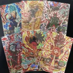 ドラゴンボールヒーローズ　まとめ売り　sh sec ベジット　6枚セット