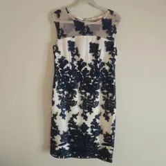 刺繍入りスリーブレスドレス　Diagram　サイズ38